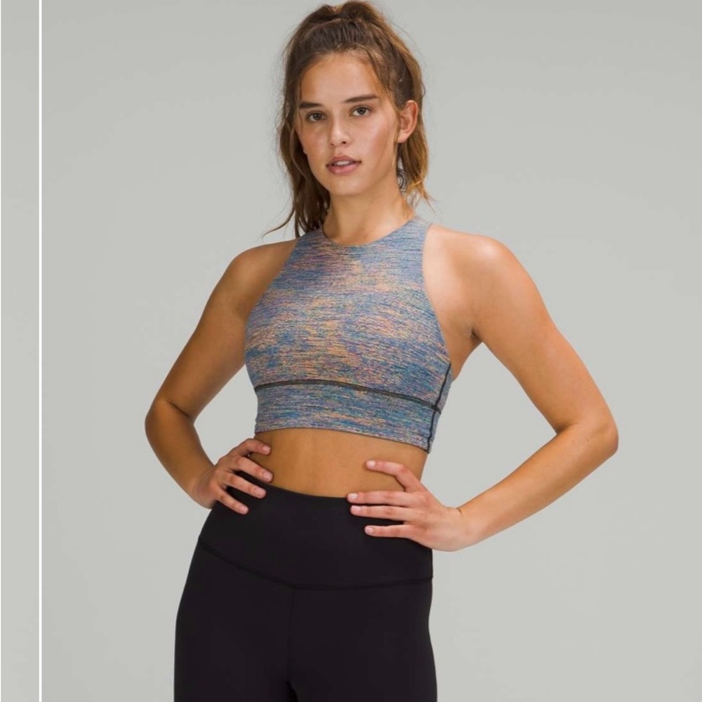 Lululemon Energy Bra High Neck Long Line